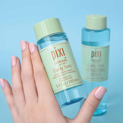 PIXI Clarity Tonic | Salicylic Acid | Lactic Acid | Glycolic Acid | Blackheads