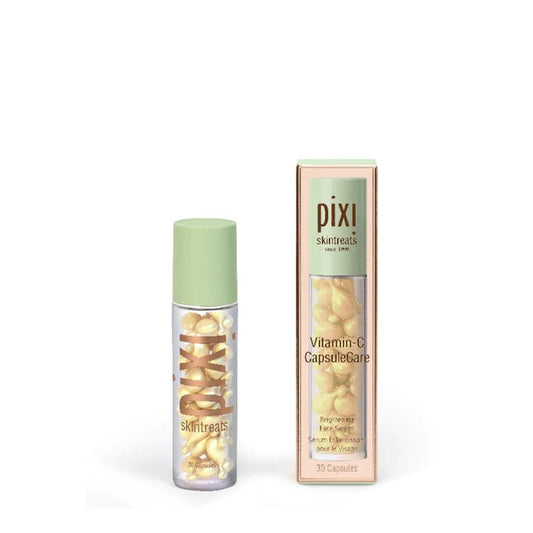 PIXI Vitamin C CapsuleCare Brightening Face Serum | Vitamin C capsules help to brighten, revitalise and nourish the skin 