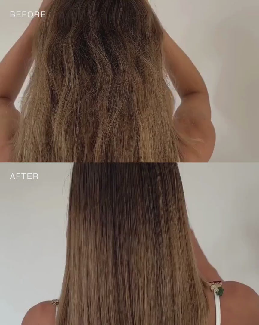 ANSWR At-Home Keratin Treatment Before and After Video