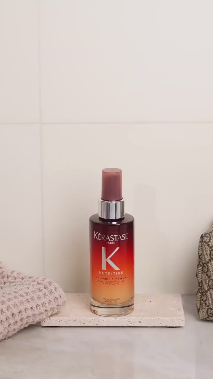 Kérastase, Nutritive Range, 8H Magic Night Serum, serum for dry hair, smooth serum for hair