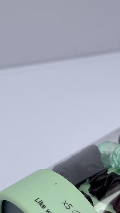 The Smooth Company Silk Satin Hair Ties