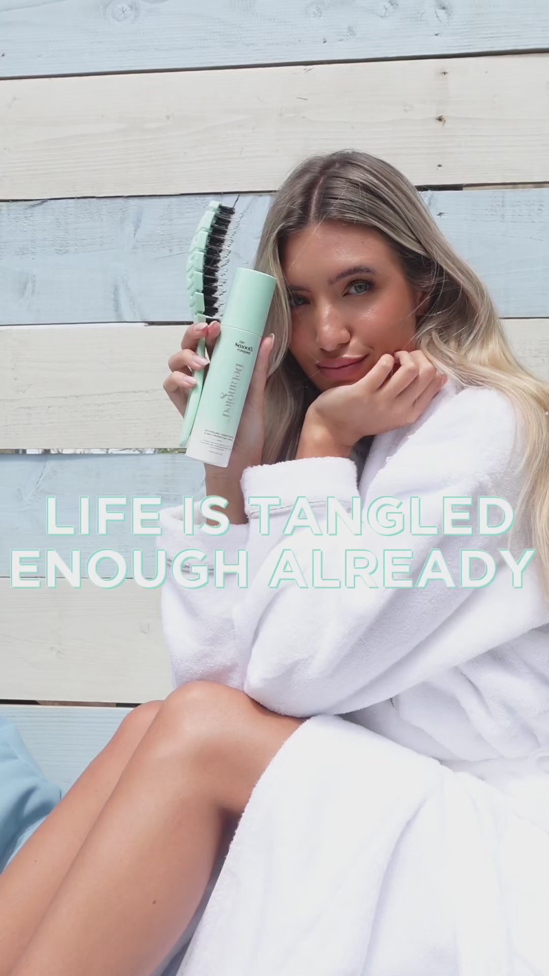 The Smooth Company Detangled Spray and Detangled Brush Video