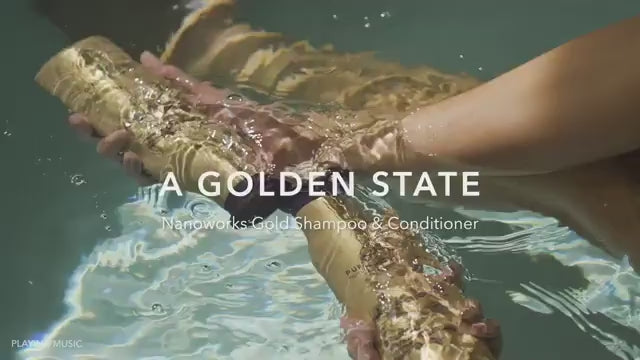 Pureology Nanoworks Gold Shampoo & Conditioner usage video and before and after video
