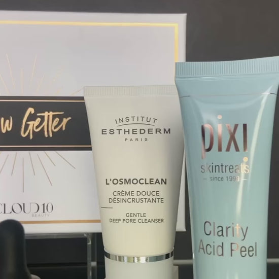 Glow Getter, skincare gift set, skincare routine