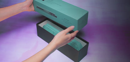 ghd, ghd Futurescape Limited Edition Gold Hair Straightener in Mystic Aqua, blue ghd, ghd hair tools