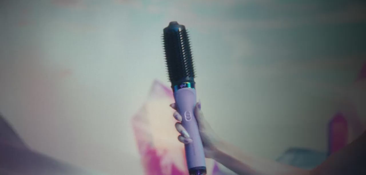 ghd, ghd Futurescape Limited Edition Duet Blowdry Hair Dryer Brush In Galactic Lilac