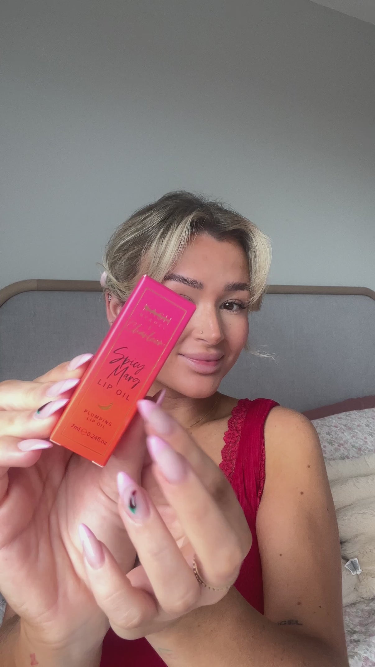 Kash Beauty X Charleen Spicy Marg Lip Oil, Charleen Murphy