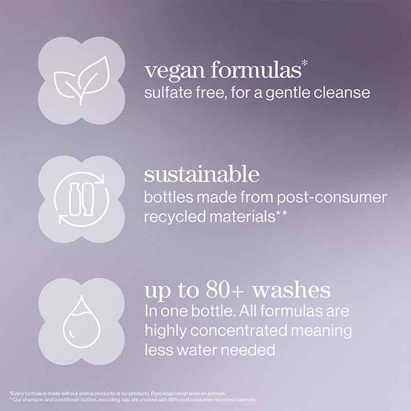 Pureology Hydrate Sheer Shampoo Ingredients and Sustainability Claims, Vegan sulphate free shampoo