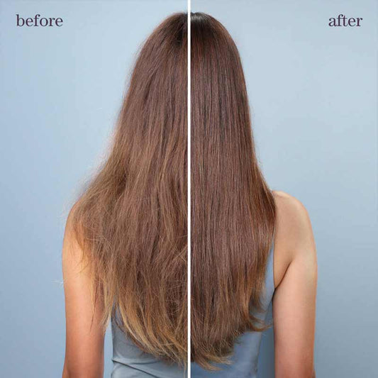 Pureology Hydrate Superfood Deep Treatment Mask before and after