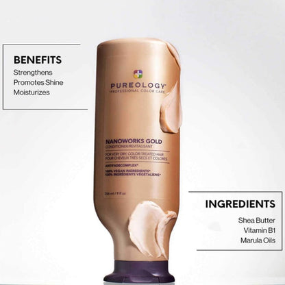 Pureology Nanoworks Gold Trio Gift Set