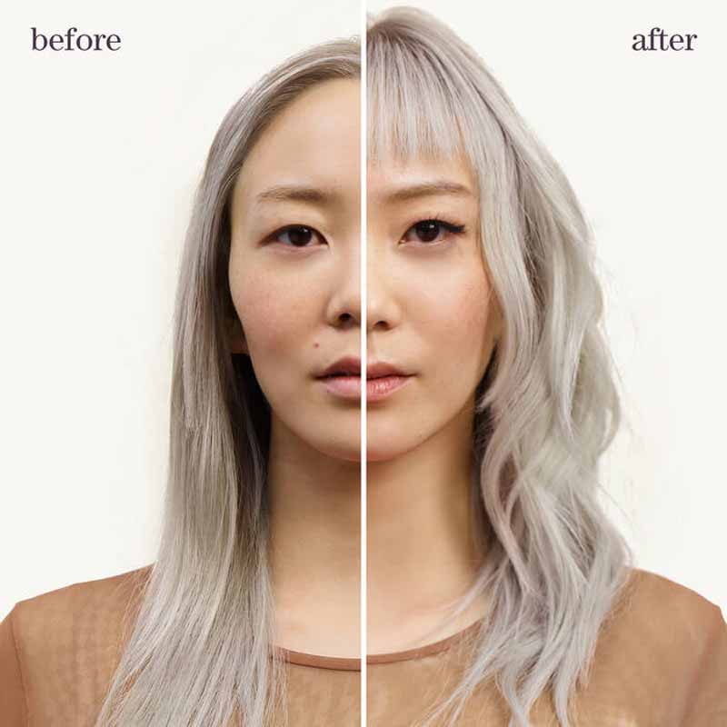 Pureology Pure Volume Conditioner before and after, volumising haircare