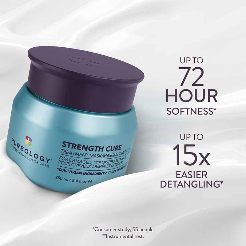 Pureology Strength Cure Hair Treatment Mask Consumer Test Results