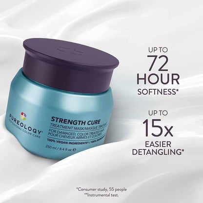Pureology Strength Cure Hair Treatment Mask Consumer Test Results