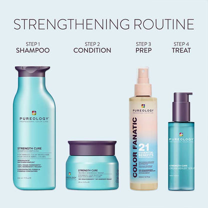 Pureology Strength Cure Hair care routine