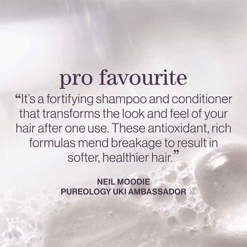 Pureology Strength Cure Shampoo testimonial from a Pureology pro