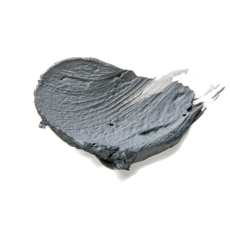 Q+A Activated Charcoal Face Mask | blackhead mask texture