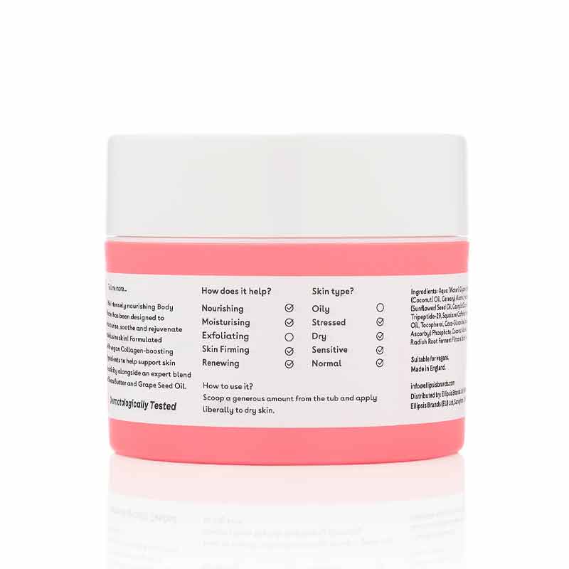 Q+A Collagen Body Butter, Rich body moisturiser