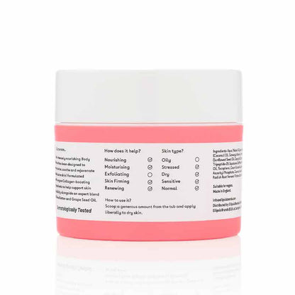 Q+A Collagen Body Butter, Rich body moisturiser