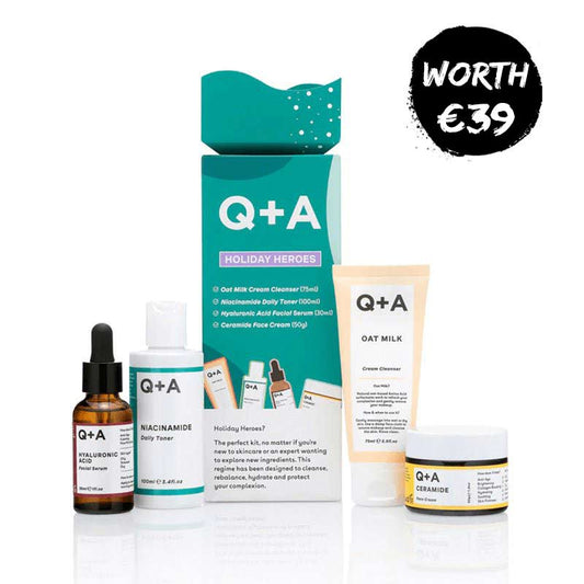 Q+A Holiday Heroes Gift Set