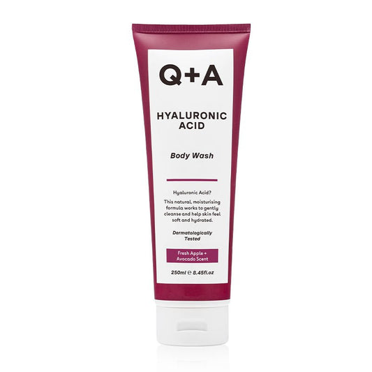 Q+A Hyaluronic Acid Body Wash | hydrating body wash hyaluronic acid