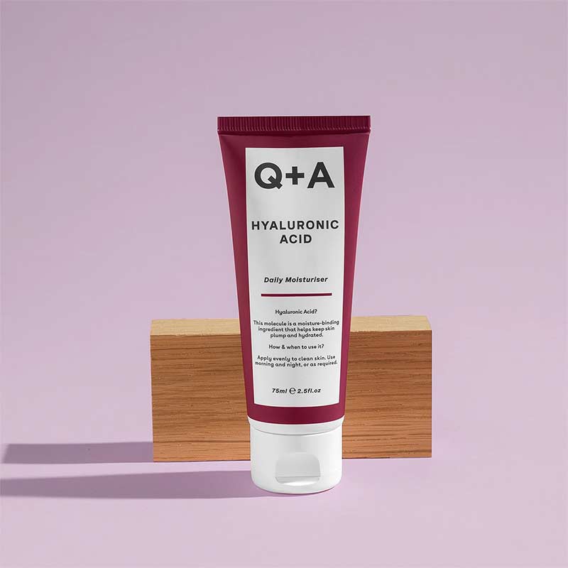 Q+A Hyaluronic Acid Moisturiser | hydration for dehydrated skin