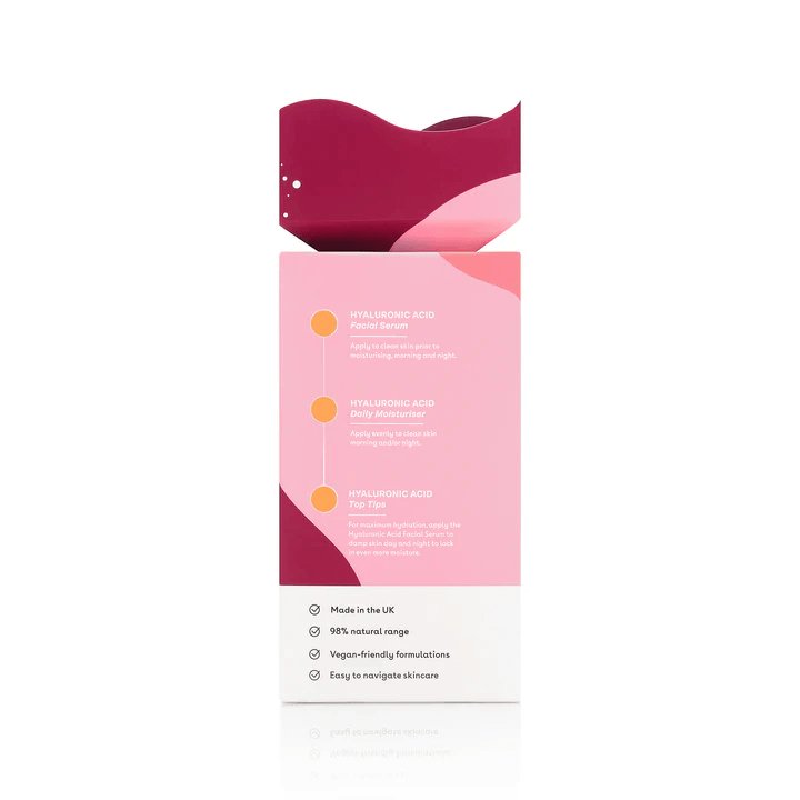 Q+A hydrating heroes gift set, hyaluronic acid moisturiser