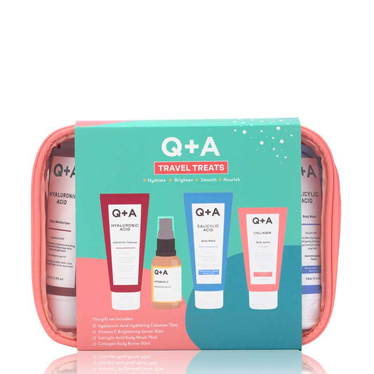 Q+A Travel Treats Gift Set