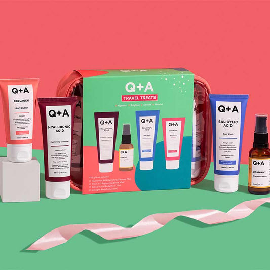 Q+A Travel Treats Gift Set
