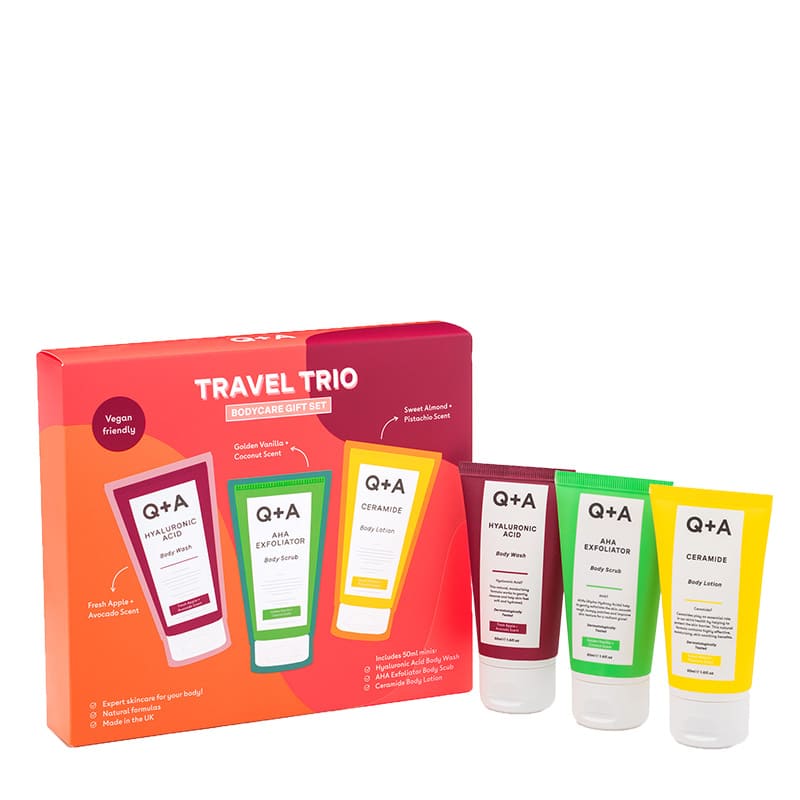 Q+A Travel Trio Gift Set Discontinued