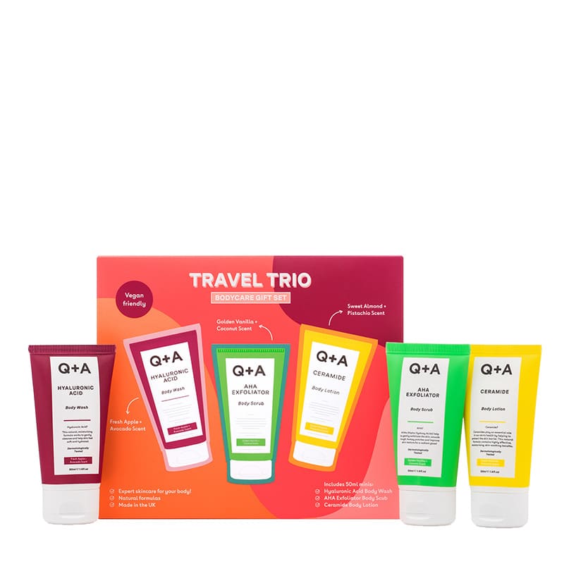 Q+A Travel Trio Gift Set Discontinued