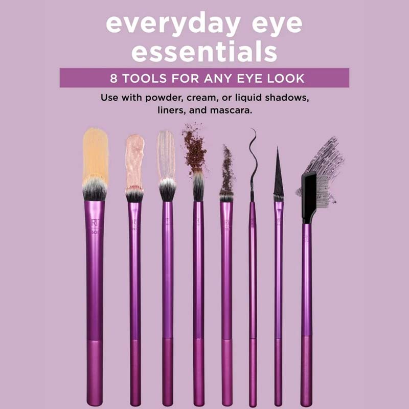 Essentials Set Real Real Techniques Everyday Eye Essentials Set – Cloud 10 Beauty