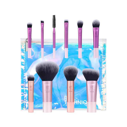 Real Techniques Travel Fantasy Mini Brush Kit, makeup brushes, travel size makeup brushes