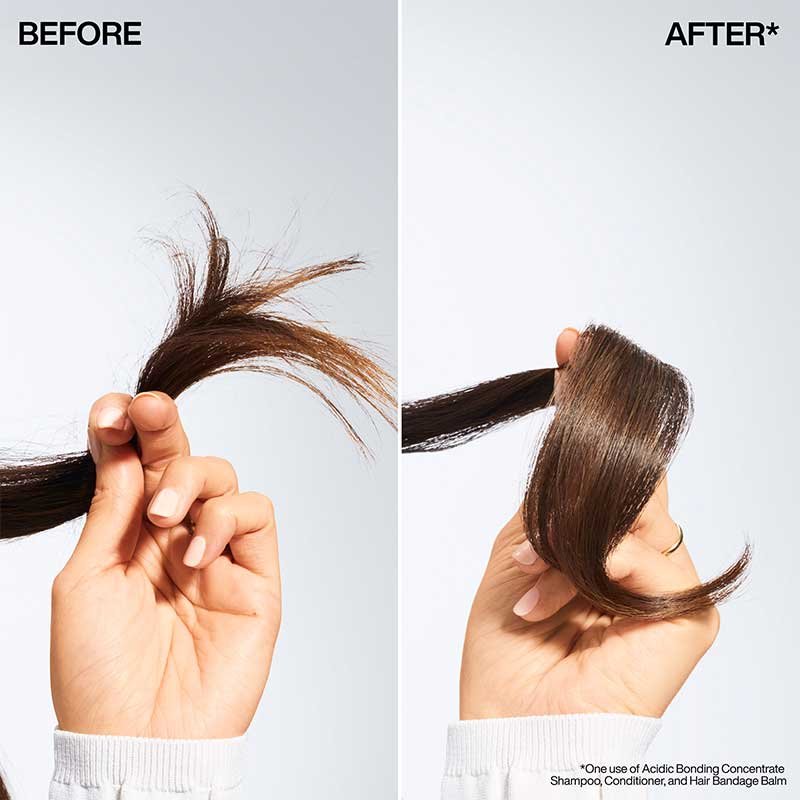 Redken Acidic Bonding Concentrate Hair Bandage Balm Hair Mask For Damaged Hair Results On Damaged Ends