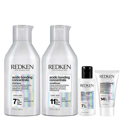 Redken Acidic Bonding Concentrate Shampoo & Conditioner, Redken ABC bundle