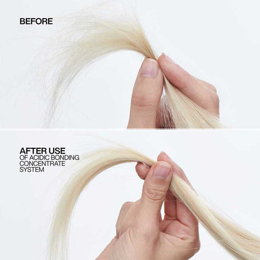 Redken Acidic Bonding Concentrate shampoo & Conditioner, haircare for damaged hair