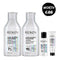 Redken Acidic Bonding Concentrate Shampoo & Conditioner + FREE Shampoo & Leave-In Treatment