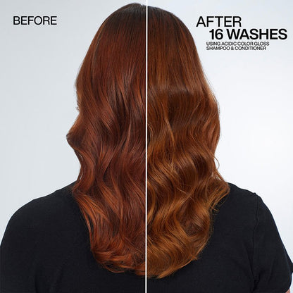 Redken Acidic Color Gloss Shampoo | Delivers glass-like shine | Acidic Shine Complex maintains color vibrancy