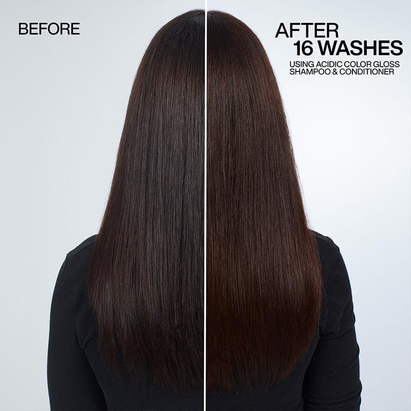 Redken Acidic Color Gloss Shampoo | Delivers glass-like shine | Acidic Shine Complex maintains color vibrancy