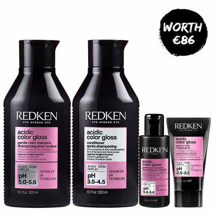Redken Acidic Color Gloss Home & Away Bundle