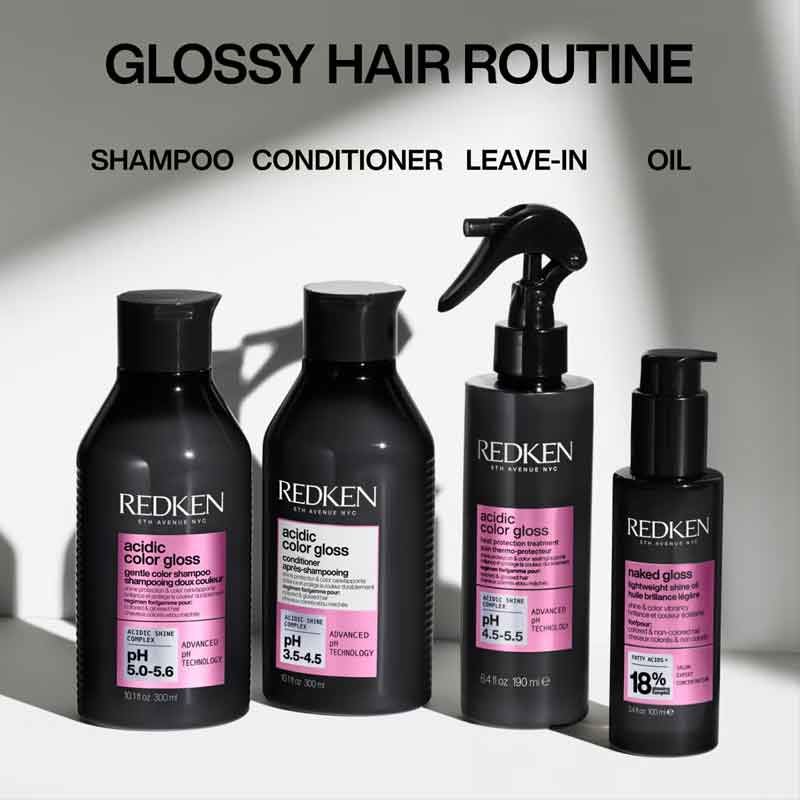 Redken Acidic Color Gloss Professional Haircare Range for coloured hair