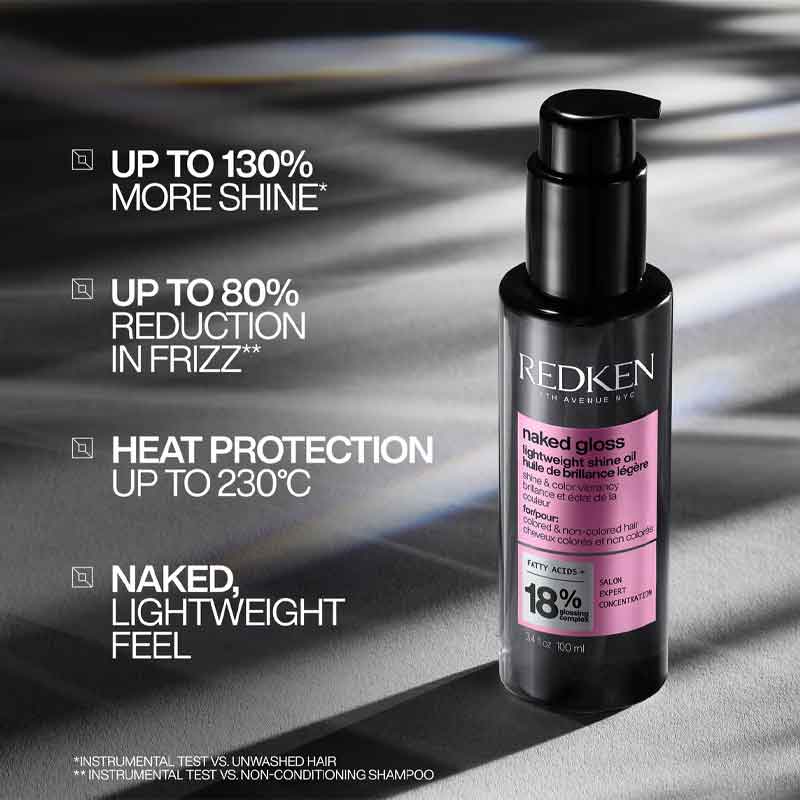 Redken Acidic Color Gloss Naked Gloss Lightweight Shine Hair Oil Benefits