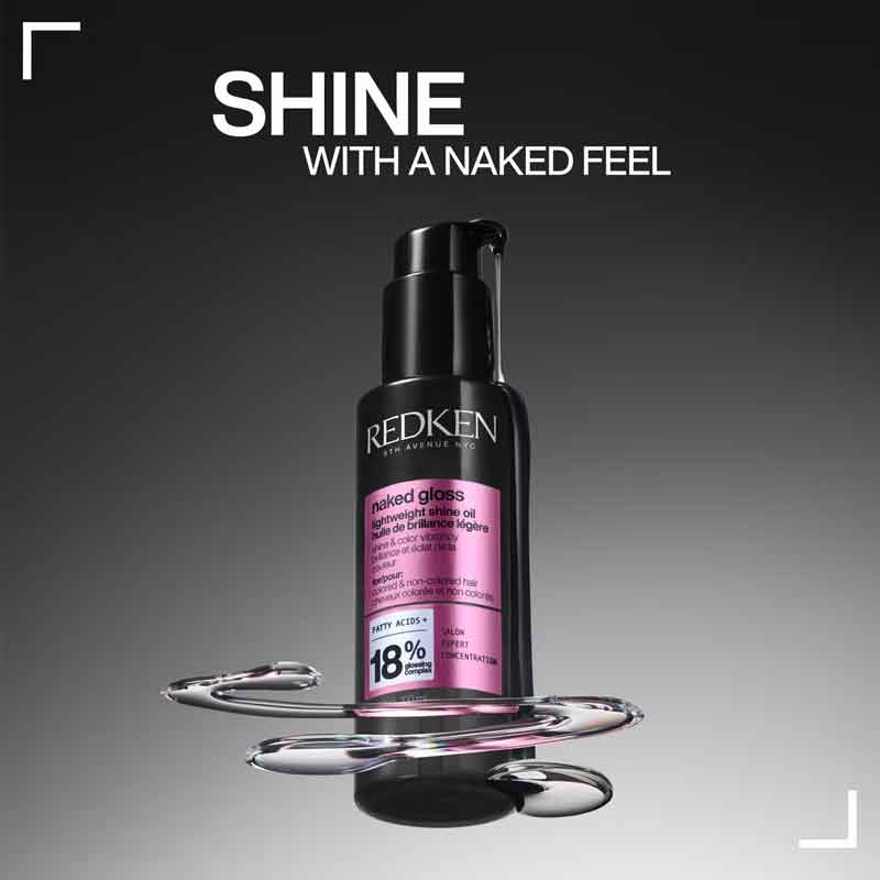 Redken Acidic Color Gloss Naked Gloss Lightweight Shine Hair Oil Stylised Image