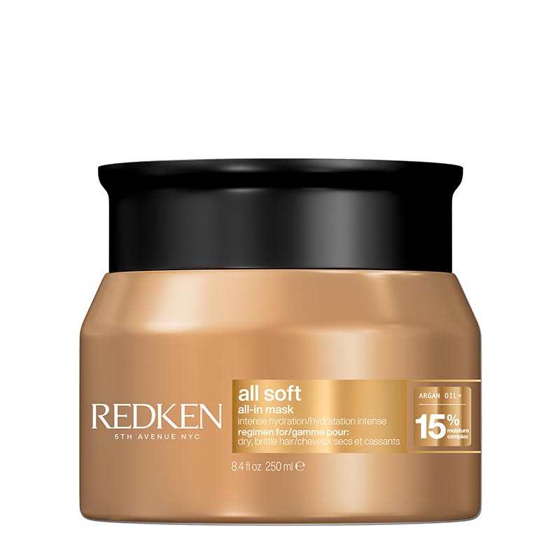 Redken All Soft All-In Hair Mask For Dry Brittle Hair 250ml
