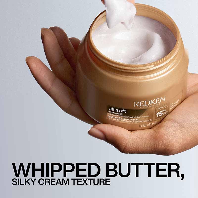 Redken All Soft All-In Hair Mask Texture
