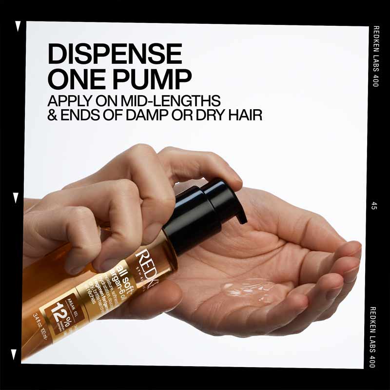 How to use the Redken All Soft Argan-6 Oil