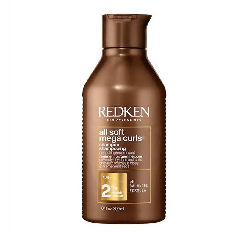 Redken All Soft Mega Curls Shampoo | ph balanced shampoo | curly hair shampoo