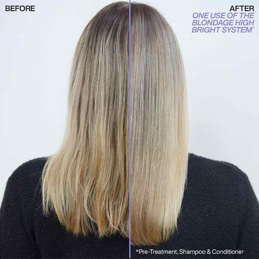 Redken Blondage High Bright Pre-Treatment | vitamin c complex | pre shampoo treatment | 