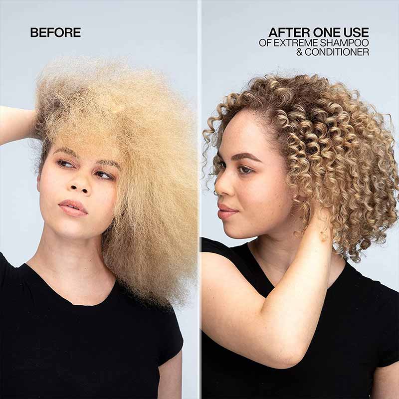 Redken extreme before and after