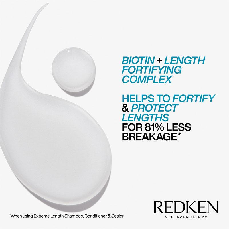Redken Extreme Length Shampoo | damaged hair shampoo | breaking hair treatment 