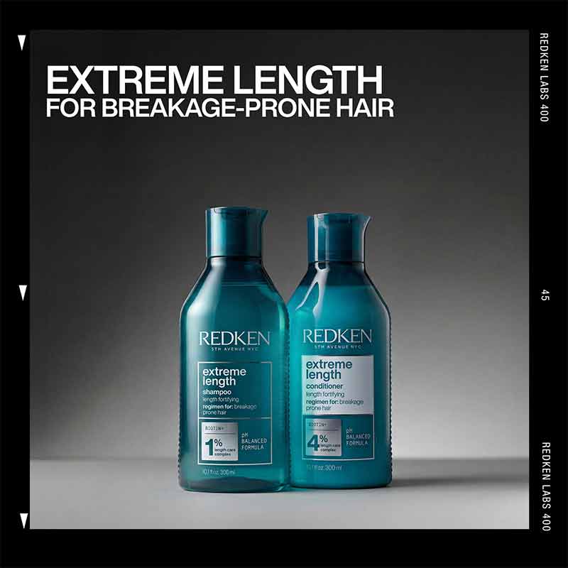 Redken Extreme Length Shampoo and Conditioner for Breakage Prone Hair